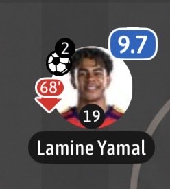 Joshuaakimmich6's tweet photo. Lamine Yamal MVP del partido @ballondor #LamineYamalBalóndeOro #Lamime #LamineYamal #España #Croacia #Seleccionespañola https://t.co/yfzYopZcNt