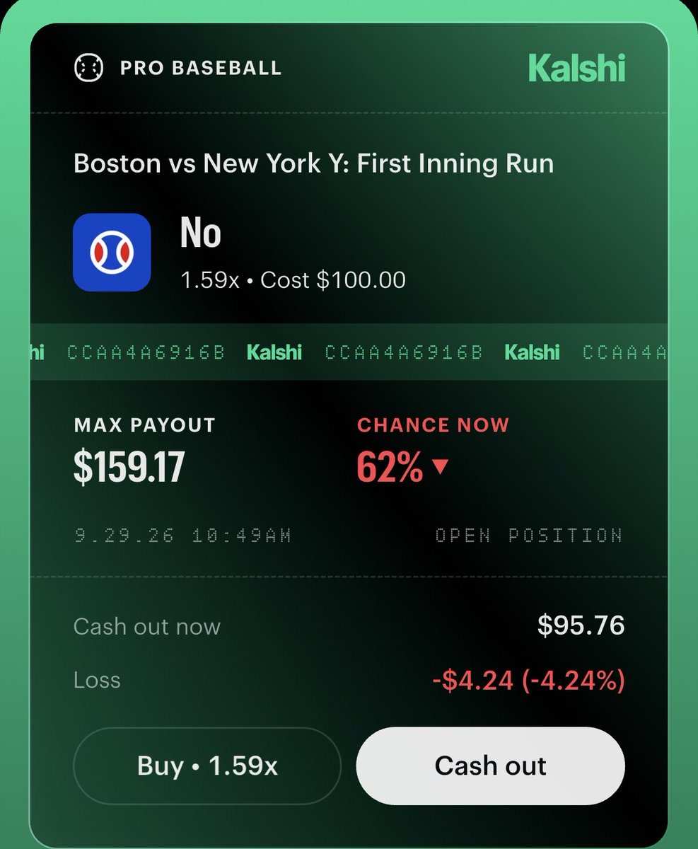 Siquefwm's tweet photo. Ight lmao now fr this shit cashing idk what else to say fr

I went 1U

Ill be back when it cash👀
#mlb #Gambling𝕏 #baseball https://t.co/Y3Y31kGsLa