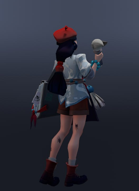 deadlock_8's tweet photo. Violet - New deadlock hero (gamefiles) https://t.co/6loHgioS6i