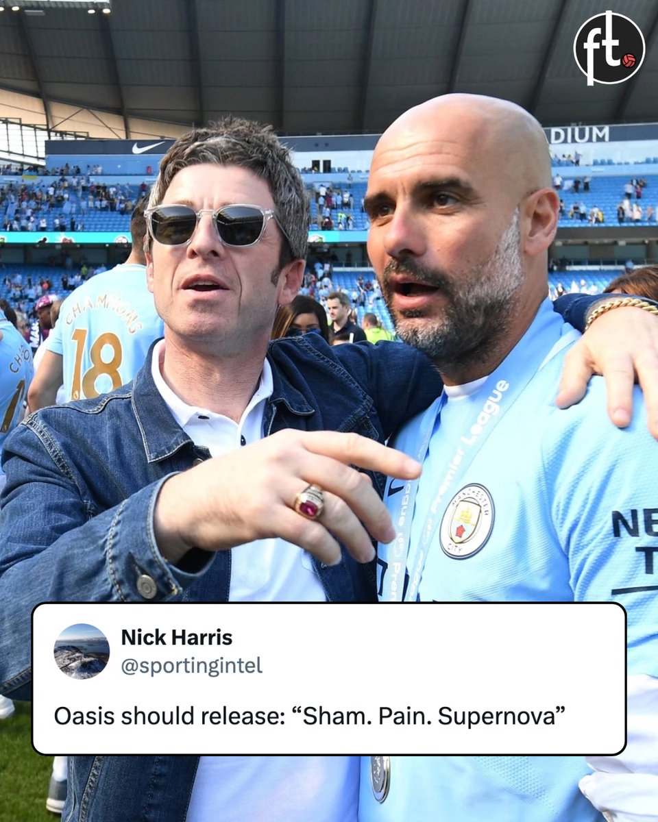 Footballtweet's tweet photo. 🎵🎶 Sham. Pain. Supernova. https://t.co/3rFxHzKohO