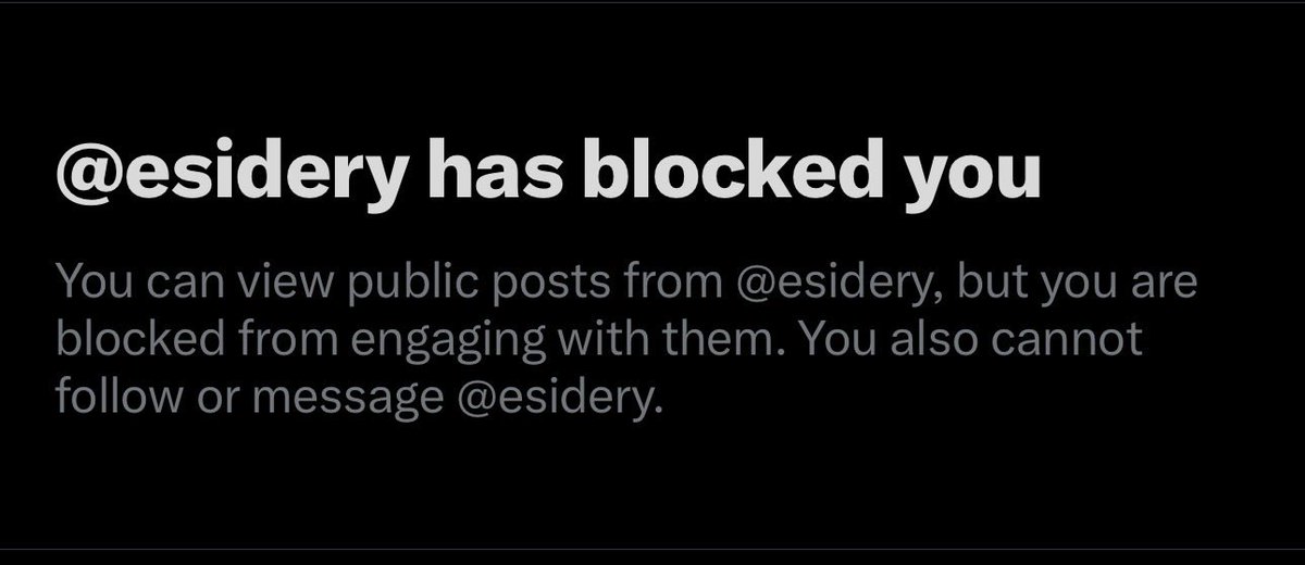 RobbieBettelon's tweet photo. You gotta wear that Evan Sidery block like a badge of honor nowadays 🫡  @esidery https://t.co/48Kuzgrs8i