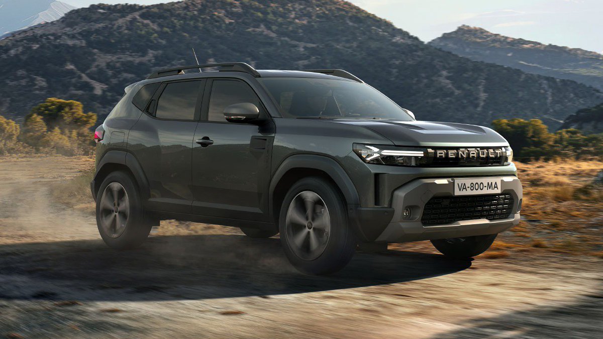 lowiqpeople's tweet photo. Renault Duster / 2026

Evolution Turbo Tce EDC 
Başlangıç Fiyatı: 2.010.000₺

Silindir Hacmi: 1332 cm3
Maks Güç: 145 hp / 106 kW
0-100 Hızlanma: 9,4 sn 
Yakıt Tipi: Benzin
Maks Hız: 180 km/s

Tork: 245Nm 
Silindir Sayısı: 4
Vites Tipi: Otomatik
Çekiş Tipi: 4x2
Vites Sayısı: 7 ileri 
Ort Yakıt Tüketimi: 6,3 lt
Yakıt Deposu: 50 lt

Genişlik: 2069 mm
Uzunluk: 4343 mm
Yükseklik: 1616 mm 
Boş Ağırlık: 1293 kg 
Bagaj Hacmi: 594 lt