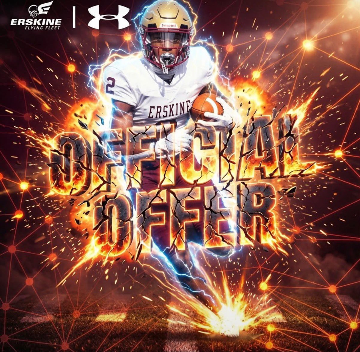 RyanFaris99's tweet photo. Thankful to receive an offer from Erskine College!! ALL GLORY TO GOD!!! @icoachfb @coachPJGibbs @CoachJCauley @FleetFB https://t.co/f3mAlvTjqR