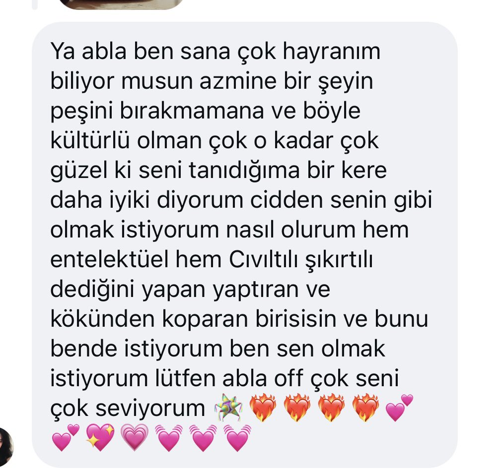 spesifigim's tweet photo. ne zaman pes edecek olsam birisinin jenerasyonundaki “o abla” oldugumu hatirlarim hersey bos gelir ve tum derdim o kiza iyi ornek olmak olur https://t.co/E1Ond1MrGC