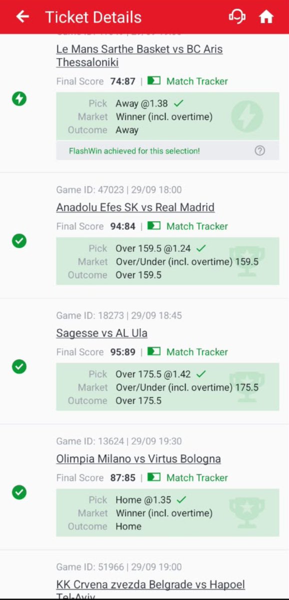 WilliamPow93217's tweet photo. 32 ODDS BOOOOOOM✅✅✅✅✅✅✅✅✅✅✅✅✅✅✅✅✅✅✅✅✅✅✅✅✅

TAKE A BOW!!!!!! What a punt!!!!! 

12 GAMES! IN THE BAG ✅✅✅✅✅

GET IN!!!!!!!!!!!!!!!!🍏🍏🍏🍏🍏🍏🍏🍏🍏🍏

#BASKETBALL winner 🔥🔥🔥🔥🔥🔥🔥🔥🔥 https://t.co/BVAcfPYwQU