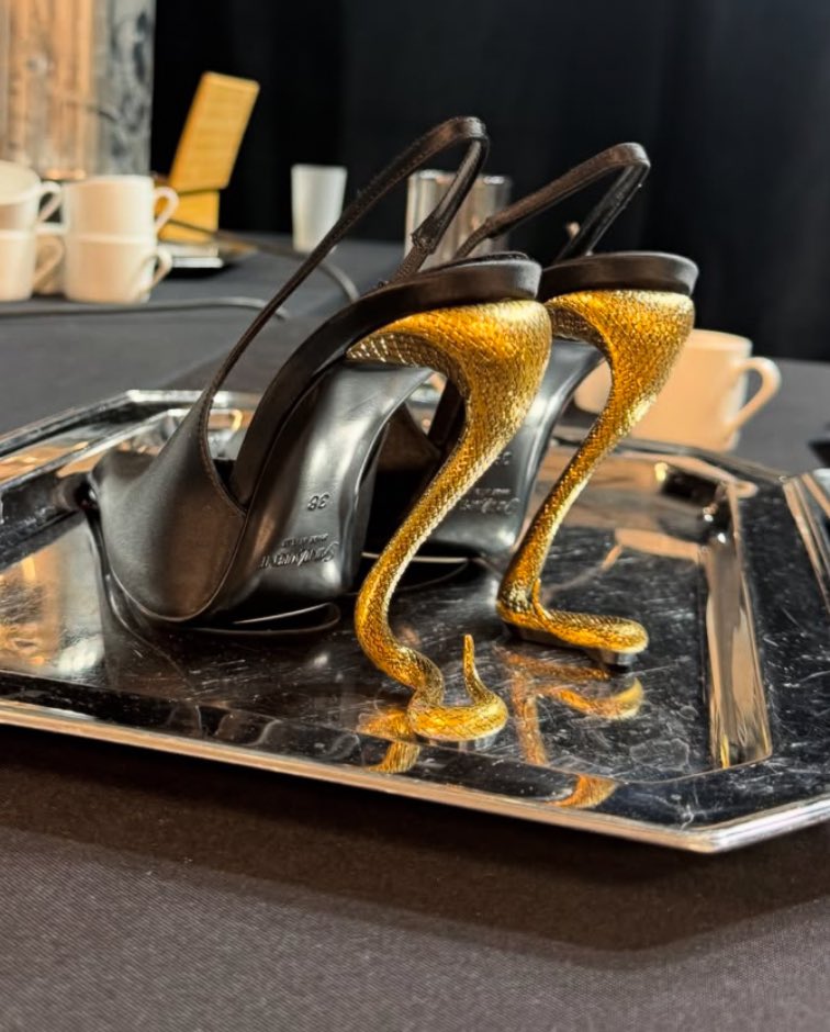 soomienana's tweet photo. The HEELS from Saint Laurent SS27..🤯!
SNAKES AND ALL #OBSESSED #NEED https://t.co/mJfPWupGgz