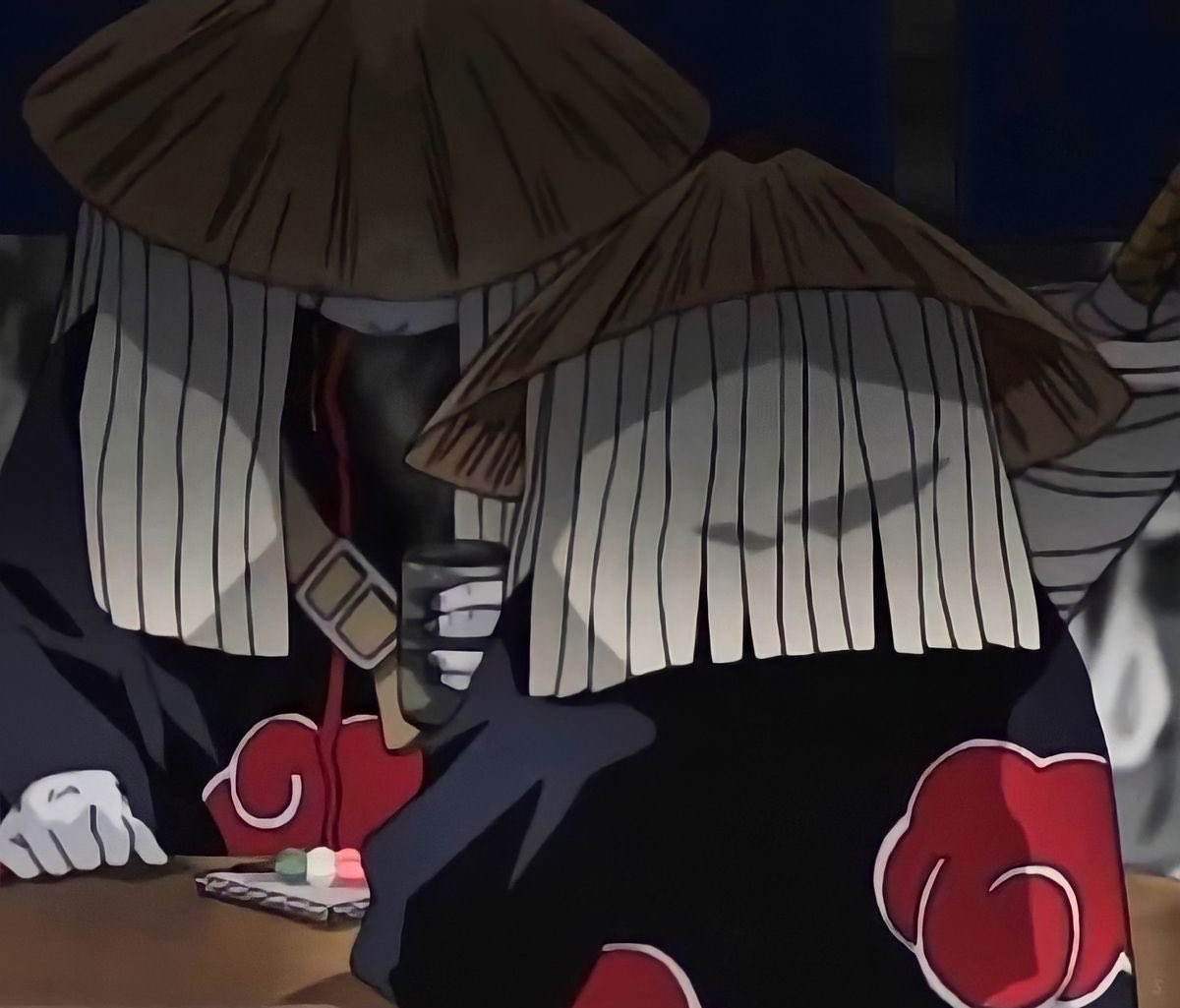 myrottedsoul's tweet photo. nobody mentions the aura of the akatsuki hats https://t.co/M8QdgK7pfP
