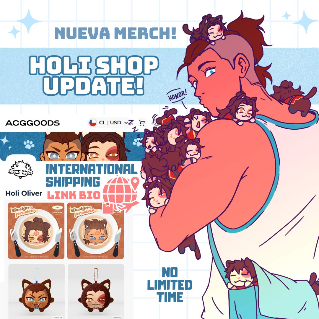 holi_oliver's tweet photo. Chicos! me quedé con penita porque los peluches no se lograron, así que hice un merch update con TODO lo que tenía ✨ 

De verdad muchas gracias por todo el apoyo 🩷

🌎 Envío internacional  
⏰ Sin límite de tiempo!

https://t.co/IcOOB8ITxy https://t.co/FTSXeyYa5Z