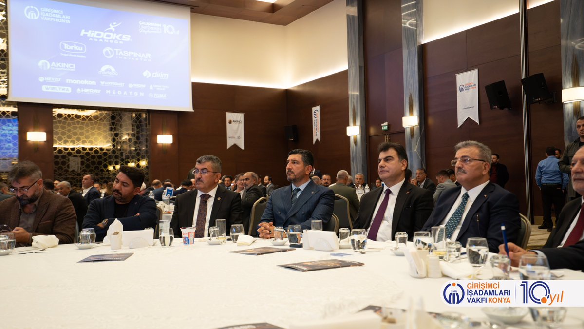 GivKonya's tweet photo. GİV Konya 10. Yıl Programımızın açılış konuşmasını, Konya Şube Başkanımız Fatih Ceylan gerçekleştirdi.

Başkanımız konuşmasında, 10 yıllık yolculuğumuzu değerlendirerek birlik, üretim ve girişimcilik anlayışıyla geleceğe yönelik hedeflerimizi paylaştı.

#GİVKonya #10Yıl https://t.co/De7ztTizwp