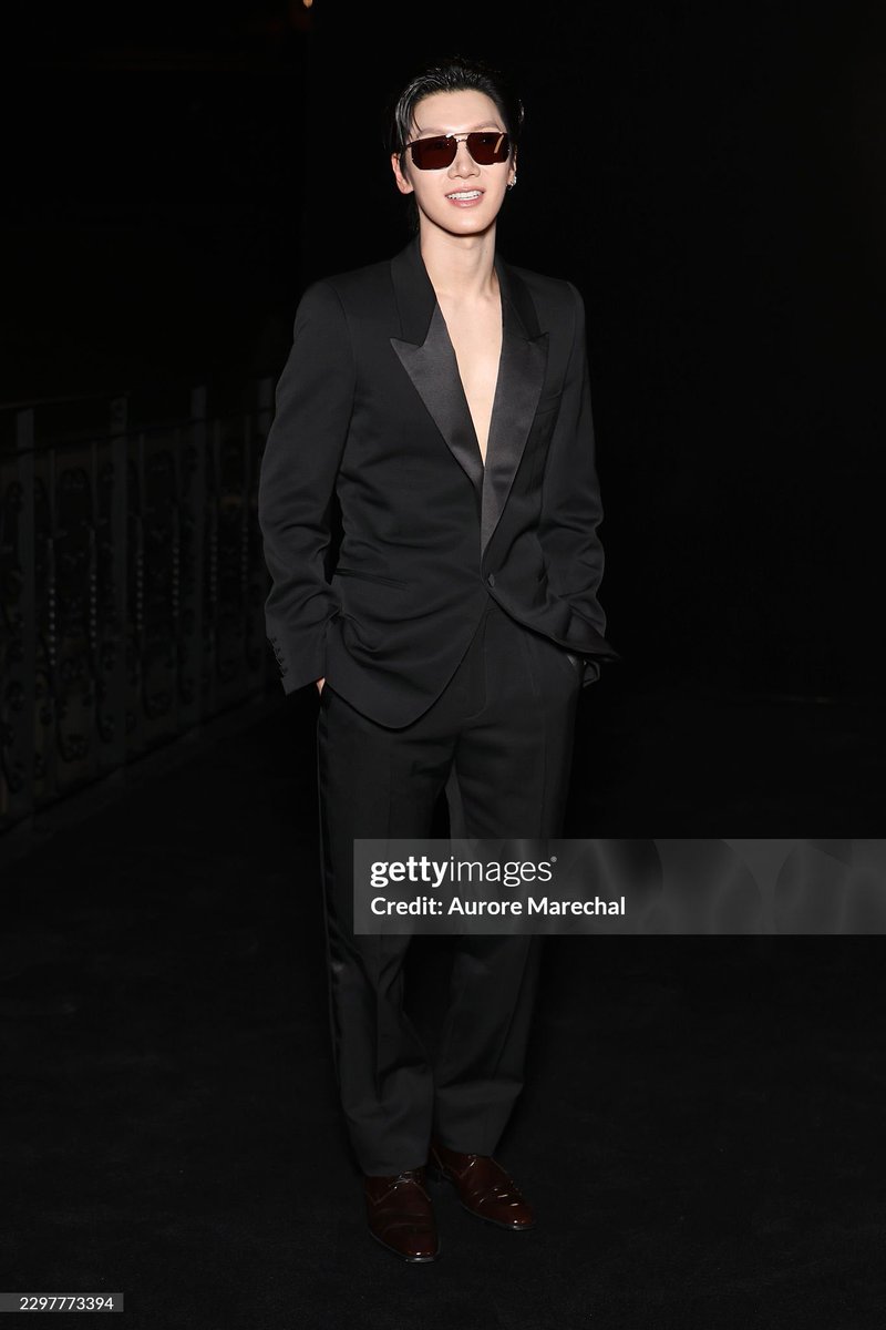 TENsfeed's tweet photo. TEN attends the Saint Laurent Womenswear Spring/Summer 2027 show as part of Paris Fashion Week on September 29, 2026 in Paris, France. (Photo by Aurore Marechal/Getty Images)

TEN AT SAINT LAURENT SUMMER27 
#TENforYSLPFW27
#SaintLaurentxTEN #TEN @TEN_offcl https://t.co/XBF8eX6qG5