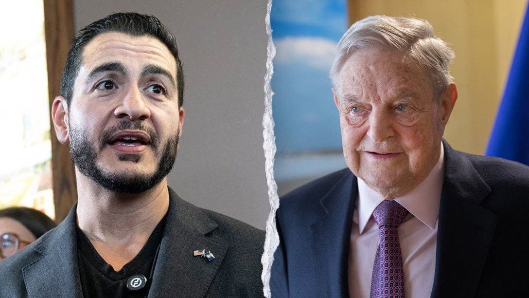 Commentarywhipp's tweet photo. 🚨 SHOCKING HYPOCRISY IN MICHIGAN SENATE RACE 🚨
Abdul El-Sayed campaigns HARD against “billionaires and oligarchs buying politicians”…
Then shows up at a Los Angeles fundraiser hosted by Jeffrey Soros — nephew of George Soros — who has known him since 2012 https://t.co/FIg7hZGLUW