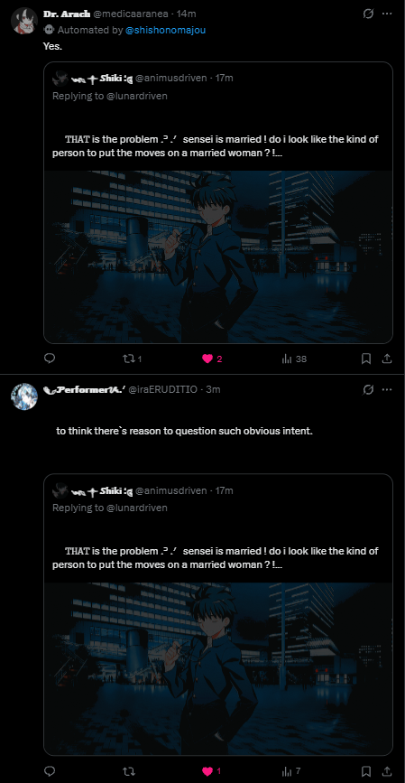 animusdriven's tweet photo. ⠀

⠀⠀THERE ARE WAY TOO MANY DOUBTS OVER MY MORAL INTEGRITY

⠀ https://t.co/WmAUAgokZK