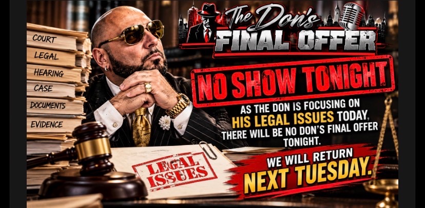 TheBigVitoBrand's tweet photo. Postponed! https://t.co/gFNtUQAUfL