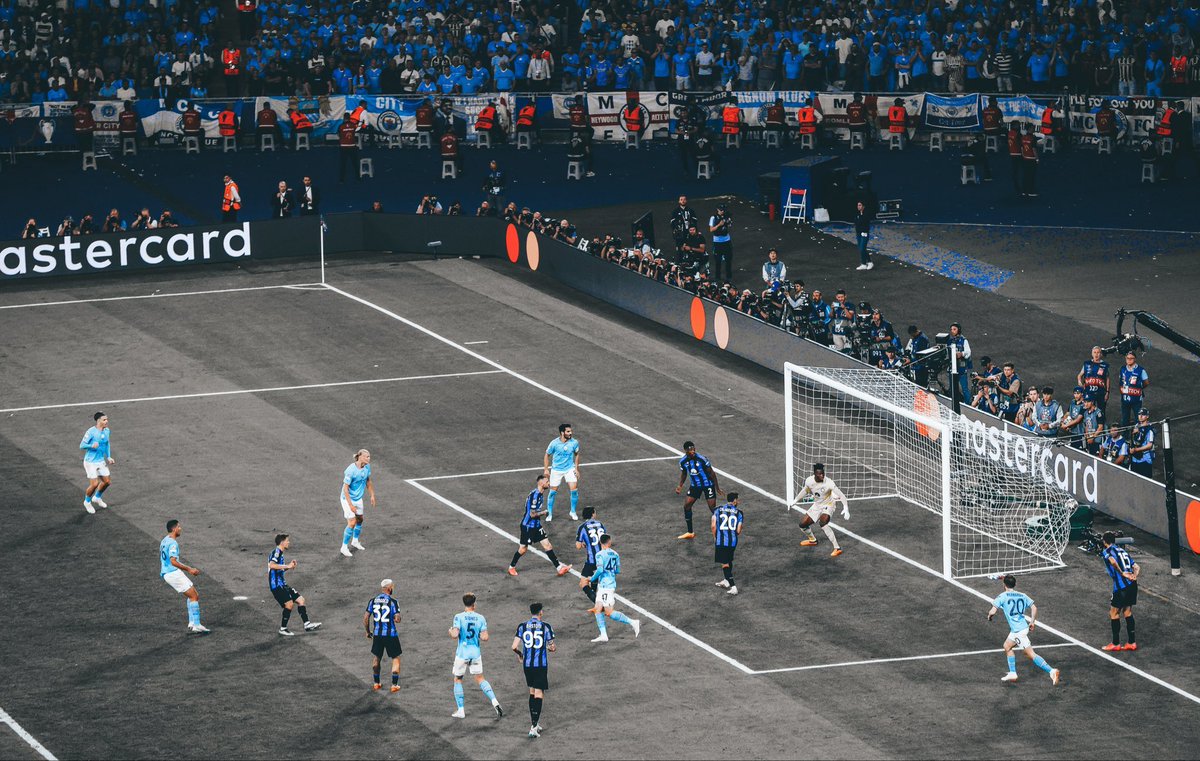 RealTalkMCFC's tweet photo. That night will live forever. Goodnight. https://t.co/JVGokCimHA