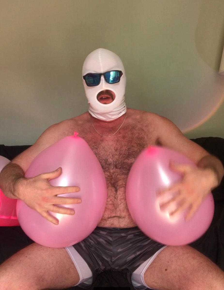 StuntD1ck's tweet photo. Skin on latex is intense and fun… a fan wanted me to pop some pink balloon shirtless and show off my belly (how rude!) so I chugged a load of protein shake and dived in!

See the fun at https://t.co/vL5cPa2bOv

Subscription deals available 

#onlyfans #looner #balloon #pop #nsfw https://t.co/R9JDr96eWF