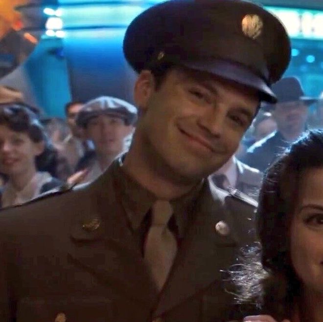 claireakgae's tweet photo. bucky smiling #Healing https://t.co/itdFBshd80