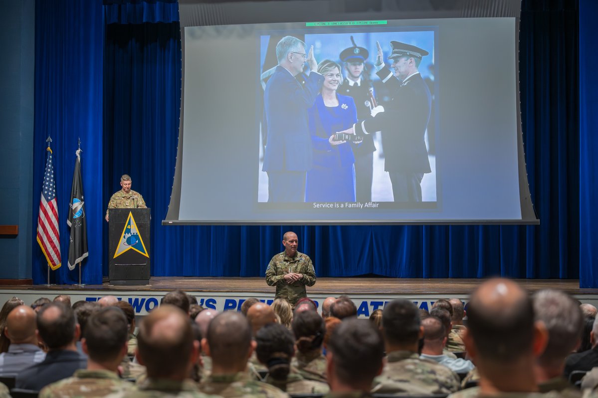 SLDelta45's tweet photo. 🚀 Welcome Back! 🚀 

SLD 45 was honored to welcome the new CSO, General Douglas Schiess.

He outlined his three vital Lines of Effort driving the @USSpaceForce into the future:

🛡️ Forge the Guardian Ethos
⚡ Arm and Grow the Guardian Force
🌐 Integrate Guardian Power at Scale https://t.co/6jJfeffCSx
