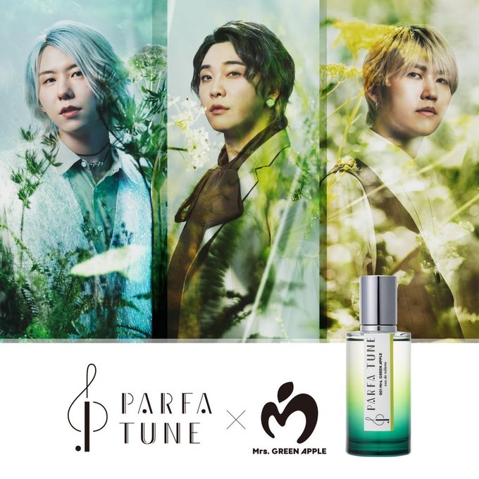 musicstation_tv's tweet photo. NEW ARRIVAL｜新着アイテム

#ParfaTune × #MrsGREENAPPLE

再入荷。🍏

“Killer tunes, as perfume.”

音楽の余韻を、香りで。

Mrs. GREEN APPLEの世界観を閉じ込めた特別なフレグランス。

数量限定につき、お早めに。

🛒今すぐチェック
https://t.co/C7MQPzNz78

#ミセス #ParfaTune https://t.co/hPt1A8HEdi