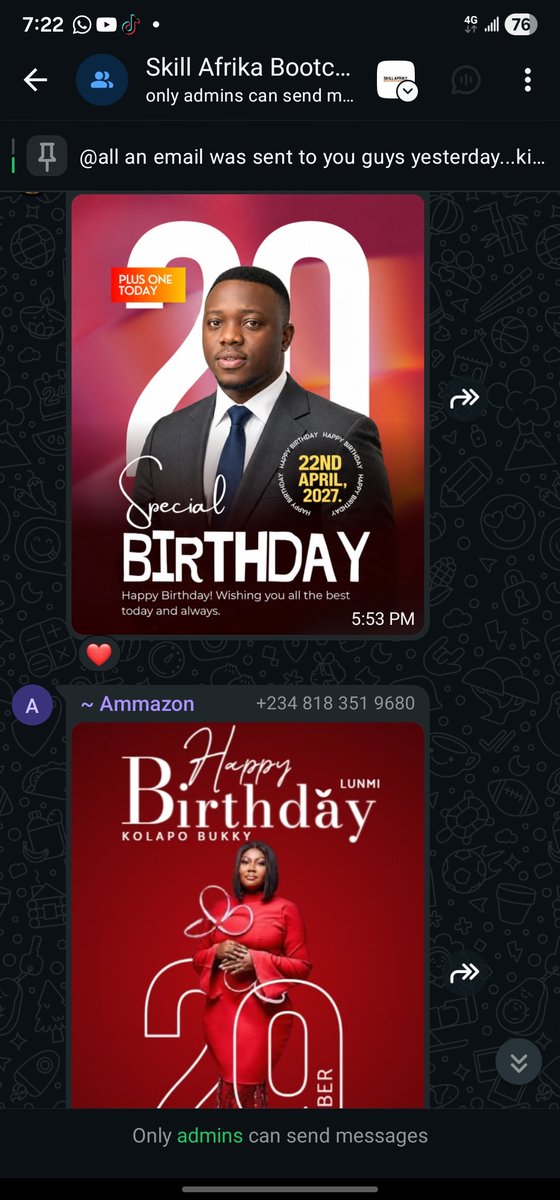 Emproshotit's tweet photo. CHECK THE DIFFERENCE🔥
This is not the usual AI-generated design you’ve been seeing.

These are some of the works from participants of the Ongoing @skill_afrika_ Bootcamp

leveraging on AI for professional graphic design,Video creation to promote your business. @omoalhajaabiola https://t.co/KStaRw2kaE