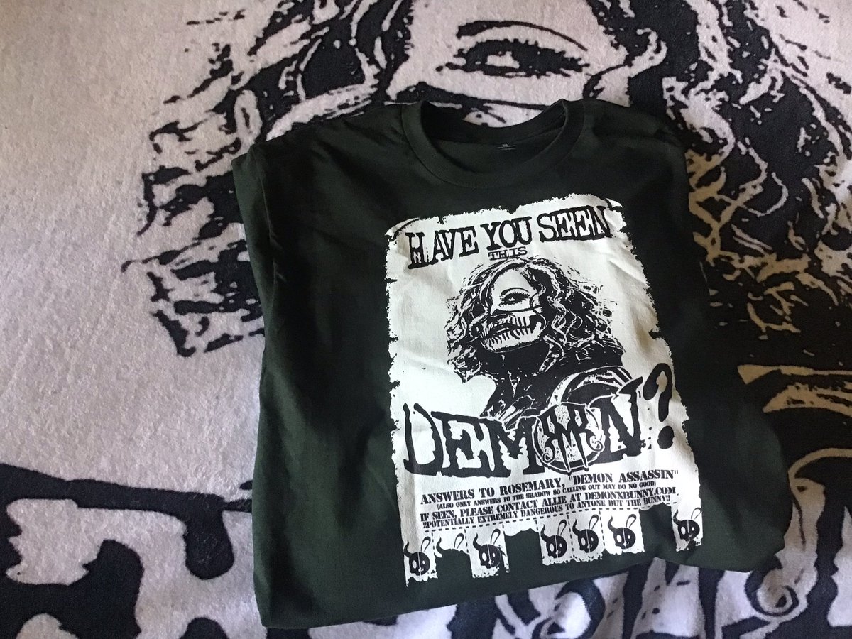 Karma_Kills_836's tweet photo. #MultiverseMailCall😀We just got in The New Green With Envy version of the Have u seen this Demon shirt from @DemonxBunny &amp; it is even cooler in person😀
It also comes in Wrath Red &amp; OG “Black like your Soul”
If U Want Take Have 2 Have a Color or all 3 😈
https://t.co/dwbPZ3zXM0 https://t.co/2gHNFApqpQ