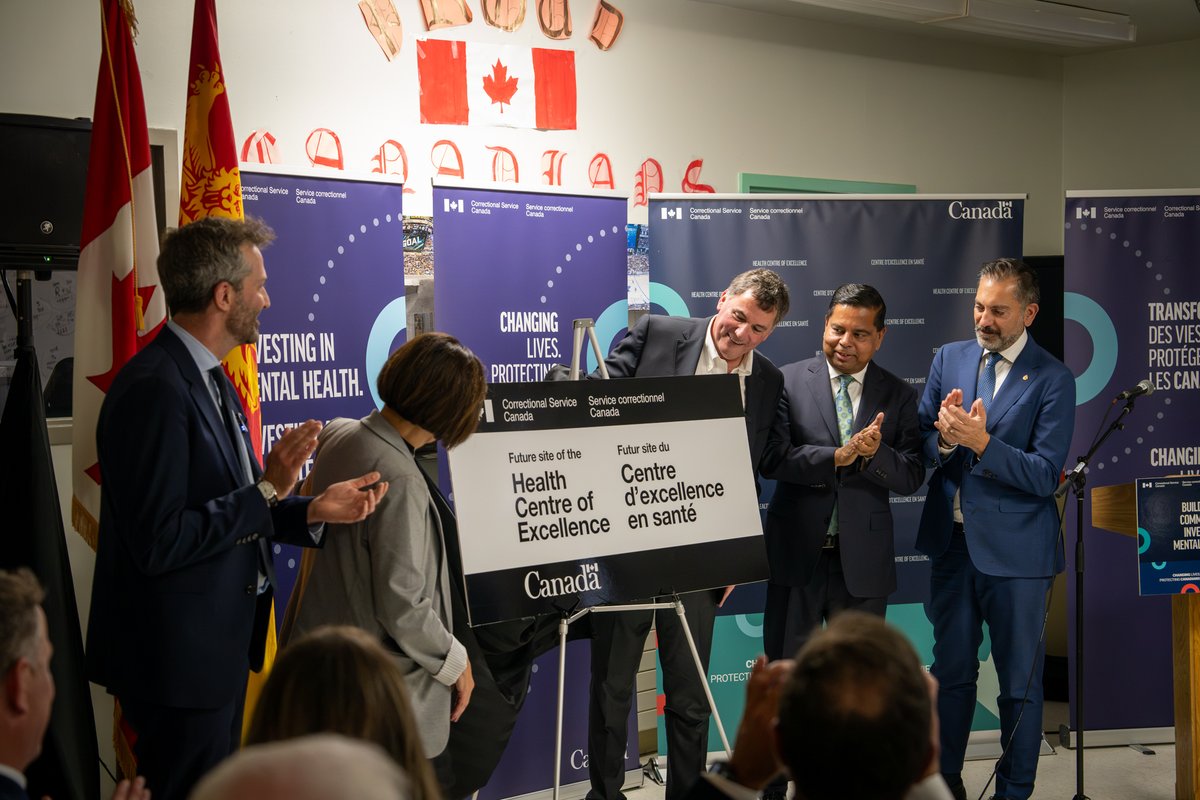 CSC_SCC_en's tweet photo. The Government of Canada announces a proponent has been selected to design and build the Correctional Service of Canada’s Health Centre of Excellence: https://t.co/9rm2Y5Z476 https://t.co/LsYXO05cv8