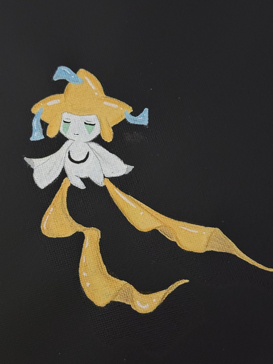 Mario_Heads's tweet photo. Hola!! He pintado un Jirachi con acrílico ‼️‼️‼️ https://t.co/uAkq7Vqjbp
