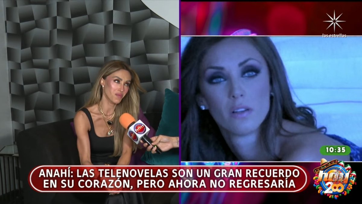 RBD24HorasArg's tweet photo. #VIDEO @Anahi deja la duda sobre un dueto con Yuri,además reveló que Mauricio Ochmann iba hacer el protagonista de "AMilXHora",niega regreso a las novelas y sobre la música afirma que sólo regresaria para ofrecer algo de calidad: "ELLOS NO MERECEN MENOS" https://t.co/ltKfZwtyAl https://t.co/EQTHOSrFFw