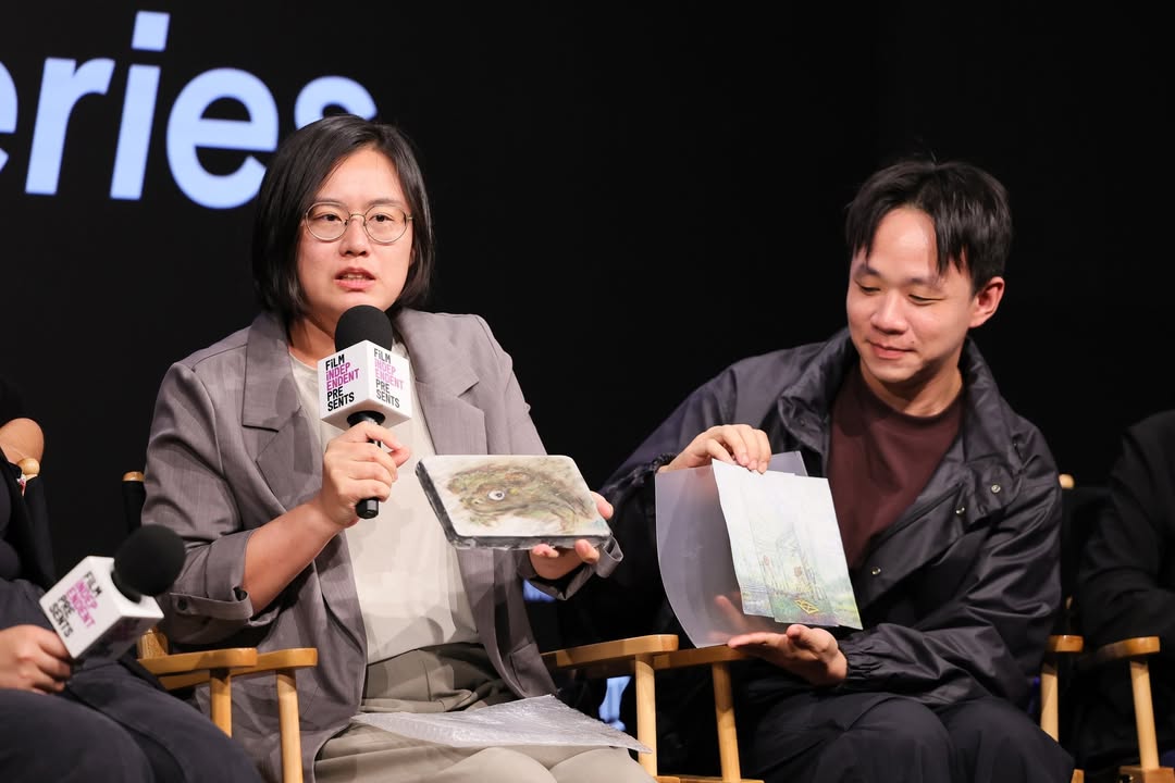 filmindependent's tweet photo. #FiPresents was proud to showcase ‘Between Worlds: Short Film Series’, bringing together Project Involve Fellows Carey Williams, S. Lakme Iyengar and Portlynn Tagavi, and filmmakers from Taiwan, Yu-Jin Zhuang, Paulie Huang, Chih-Wen Lin and Yan-Ping Wang. 🎞️🌎
Presented in partnership with the Taiwan Academy in Los Angeles, Ministry of Culture, Taiwan (R.O.C.). 📸: Brianna Bryson/Getty Images
