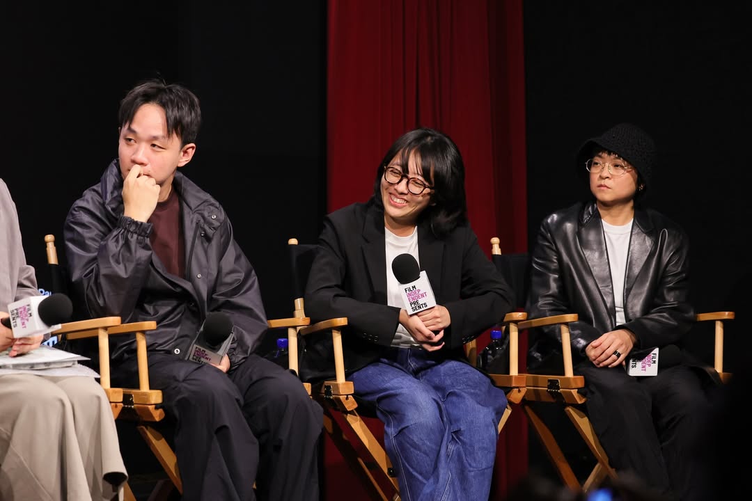 filmindependent's tweet photo. #FiPresents was proud to showcase ‘Between Worlds: Short Film Series’, bringing together Project Involve Fellows Carey Williams, S. Lakme Iyengar and Portlynn Tagavi, and filmmakers from Taiwan, Yu-Jin Zhuang, Paulie Huang, Chih-Wen Lin and Yan-Ping Wang. 🎞️🌎
Presented in partnership with the Taiwan Academy in Los Angeles, Ministry of Culture, Taiwan (R.O.C.). 📸: Brianna Bryson/Getty Images
