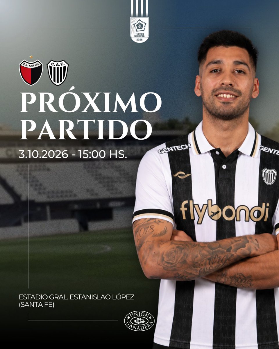 EstudiantesOK's tweet photo. #FútbolMasculino

⚽️ Fecha 32
🆚 Colón
🗓️ Sábado 3 de octubre
🕒 15:00 hs
🏟️ Estadio Brigadier General Estanislao López
📺 LPF Play

#ElPrimerEstudiantes https://t.co/qqzF7SBHvn