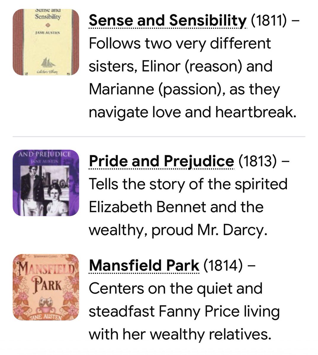 bhavnarai's tweet photo. Why didn’t the OG of alliteration name her third book Mansfield Manor? #janeausten https://t.co/lEL58Zq0wC