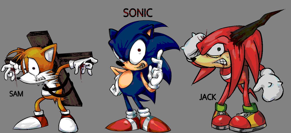 Bugai2007's tweet photo. #SufferingIsFine #sonicexe https://t.co/VMCfeJe17A