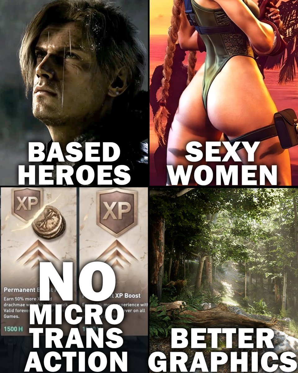 SWT_Channel's tweet photo. Women say "Men are simple creatures."

Q: Is this really all gamers want?
✔️Yes
❌No https://t.co/Oq6OQ2ZuWs