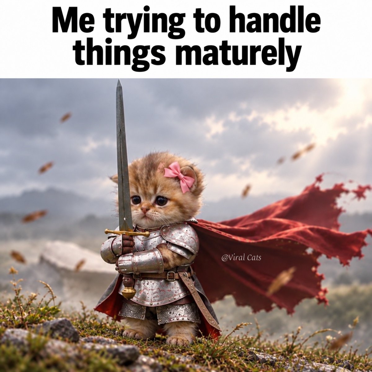 _ViralCats_'s tweet photo. Trying my best 🥺😅 https://t.co/IEw0DRZ1sR