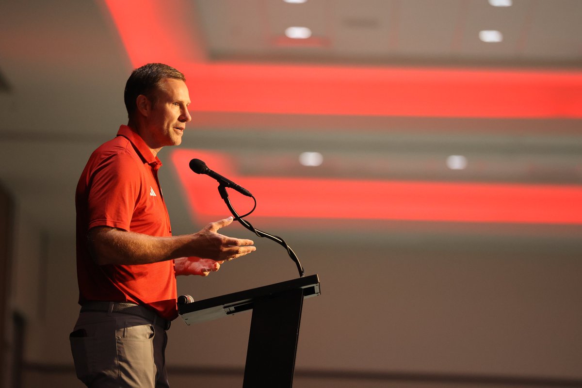DevelopNebraska's tweet photo. Grateful to Coach Fred Hoiberg for giving the closing keynote of the 2026 Governor’s Summit!

Fresh off a Sweet 16 appearance, Coach Hoiberg has Husker hoops primed for another great season. https://t.co/I8mi8kwTfI