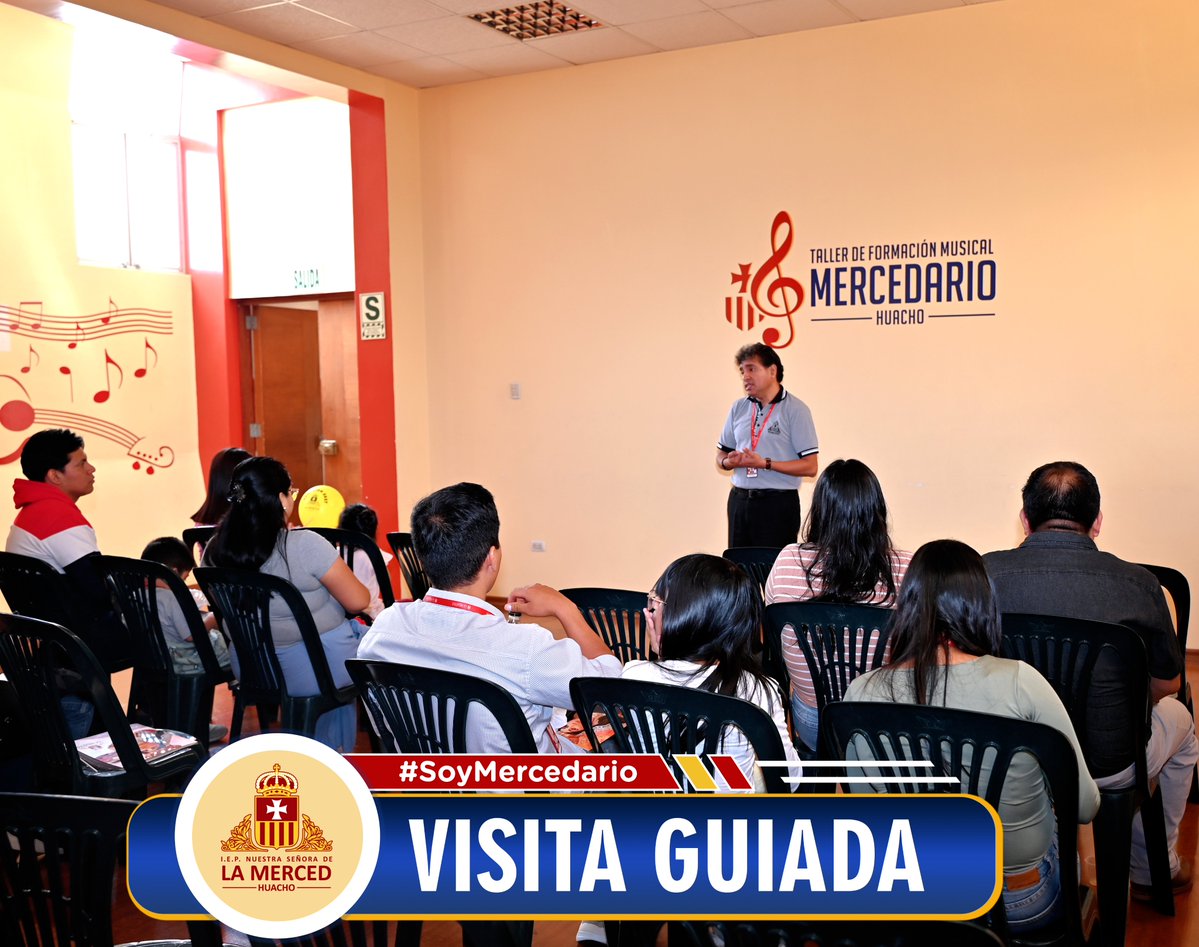 MercedHuacho's tweet photo. SEGUIMOS COMPARTIENDO LA EXPERIENCIA MERCEDARIA
Continúan las visitas guiadas en el Colegio Nuestra Señora de la Merced y cada vez son más las familias que se acercan para conocer nuestros espacios, nuestra propuesta educativa y la experiencia de formar parte de una comunidad https://t.co/e9OsHkzI49