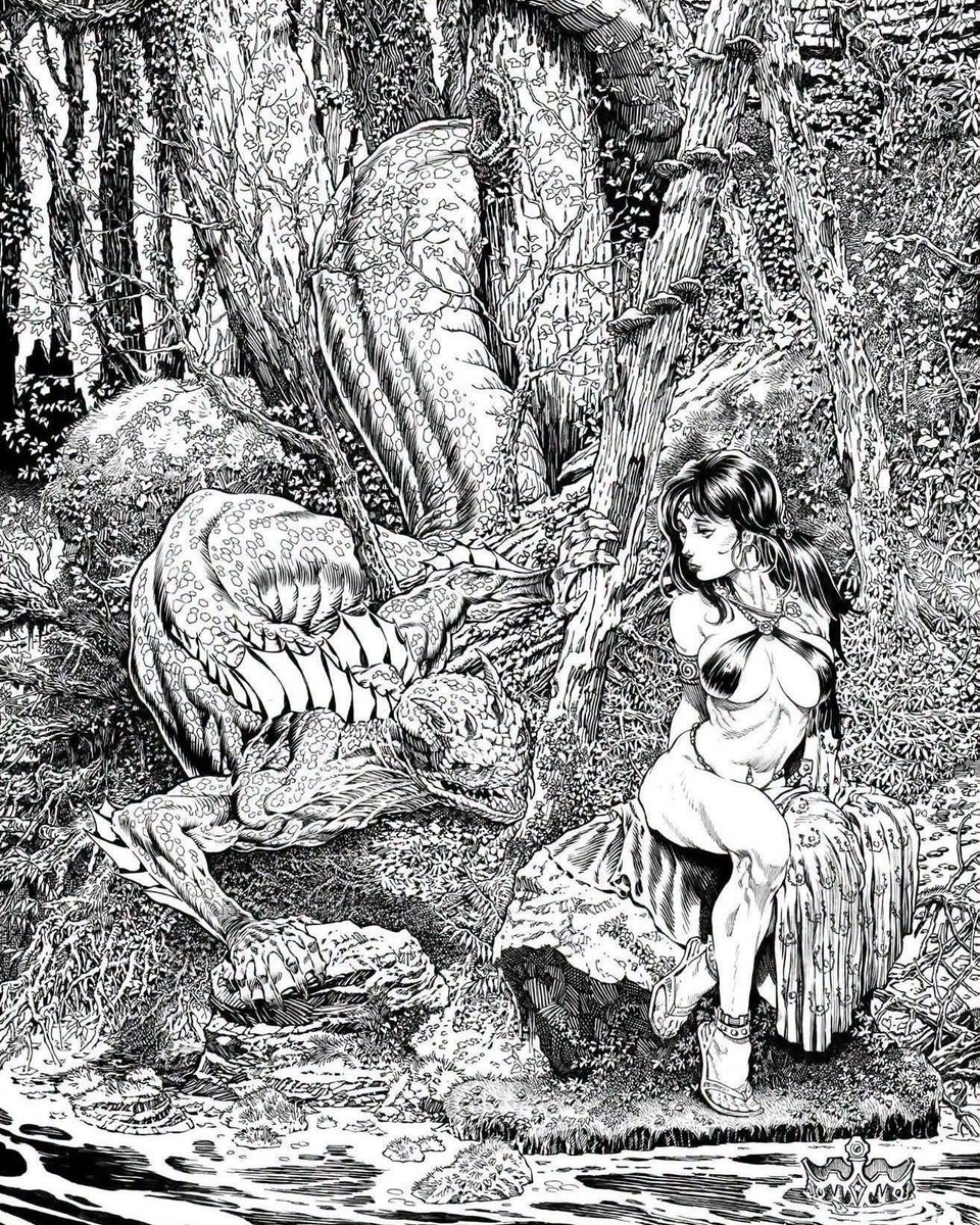cimerians's tweet photo. Artist Tim Vigil 🎂
#fantasyart https://t.co/2z19lkzxdZ