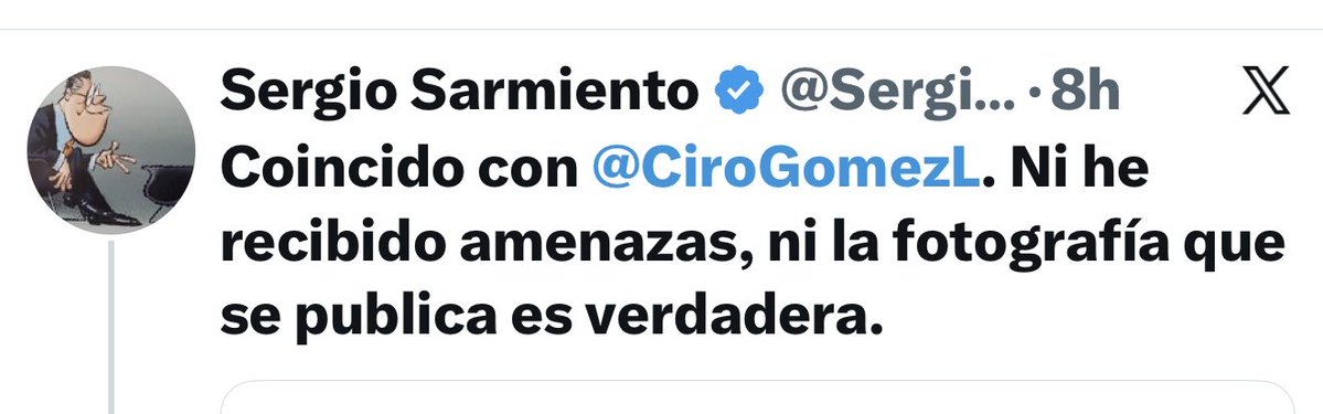 mandos1962's tweet photo. @pedroferriz3 @CiroGomezL Otro que te desmiente drogadicto
🤡🤡🤡🤡 https://t.co/LPhAwAn6bm