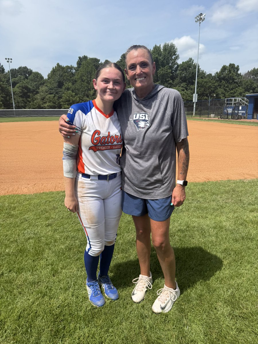 bennettsauri11's tweet photo. I’m so incredibly grateful to announce that I will be continuing my academic and athletic career at the University of Southern Indiana to play softball! 💜⚾️

I wouldn’t be where I am today without the people who have believed in me, pushed me, and supported me every step of the way. First, to my mom — thank you for sacrificing so much for me and always making sure I had every opportunity to chase my dreams. To my dad — thank you for always reminding me to believe in myself, even when I didn’t believe in myself. To my sister — thank you for pushing me, keeping me on track, and holding me accountable. Without you, I honestly don’t think I would be here today or have taken this as seriously as I did.

To my first coach, Rachel, thank you for letting me practice with my older sister’s team, teaching me my very first swing, and showing me how to field a ball. You helped start this journey for me, and I’ll always be grateful for that. To Mark, thank you for helping guide me through the recruiting journey and being there along the way. And to Penny, thank you for always being such a sweetie pie and making this journey even more special. Last but not least thank you to Benjamin for showing me how to have fun during softball and play loose and free.

Most importantly, I’m proud of how hard I’ve worked to get here. There have been so many early mornings, long practices, tough days, and moments when I had to keep pushing even when it wasn’t easy. Every sacrifice and every setback has led me to this moment, and I’m so thankful for everyone who has been a part of it.

Thank you to the USI coaching staff @kunkle18 @MacKenziDorsam @coachwallenUSI for this amazing opportunity! I’m beyond excited for what’s next and so blessed to call USI my home! 💜
Go Screaming Eagles! 🦅
@USISOFTBALL 
@LineDsoftball @ExtraInningSB @gatorjack72 @MidwestPremierS @Sports_Recruits @SoftbalAmerica @SoftballDown @SBRRetweets @TopPreps @PrepSoftball @ImpactRetweets @SportPrepX @SoftballRecruit @top_d1 @MaxPreps @DiamondAddicts @LegacyLegendsS1 @RedPride_SB @BENSKINNER317