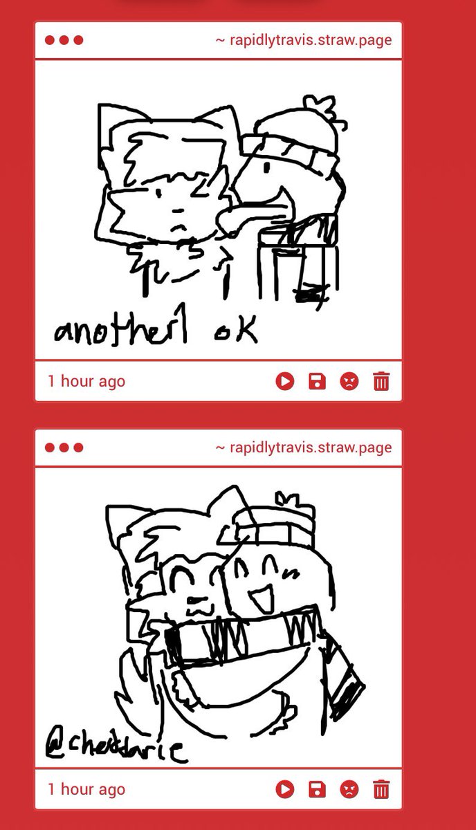 rapidlytravis's tweet photo. OH MY GODNTHEJSE ARE SO CUTE.
I COULDNT MAKE OUT THE USER BUT WHOEVER DREW THIS I LOVE JT SO MUCH https://t.co/CuApjoZpjS