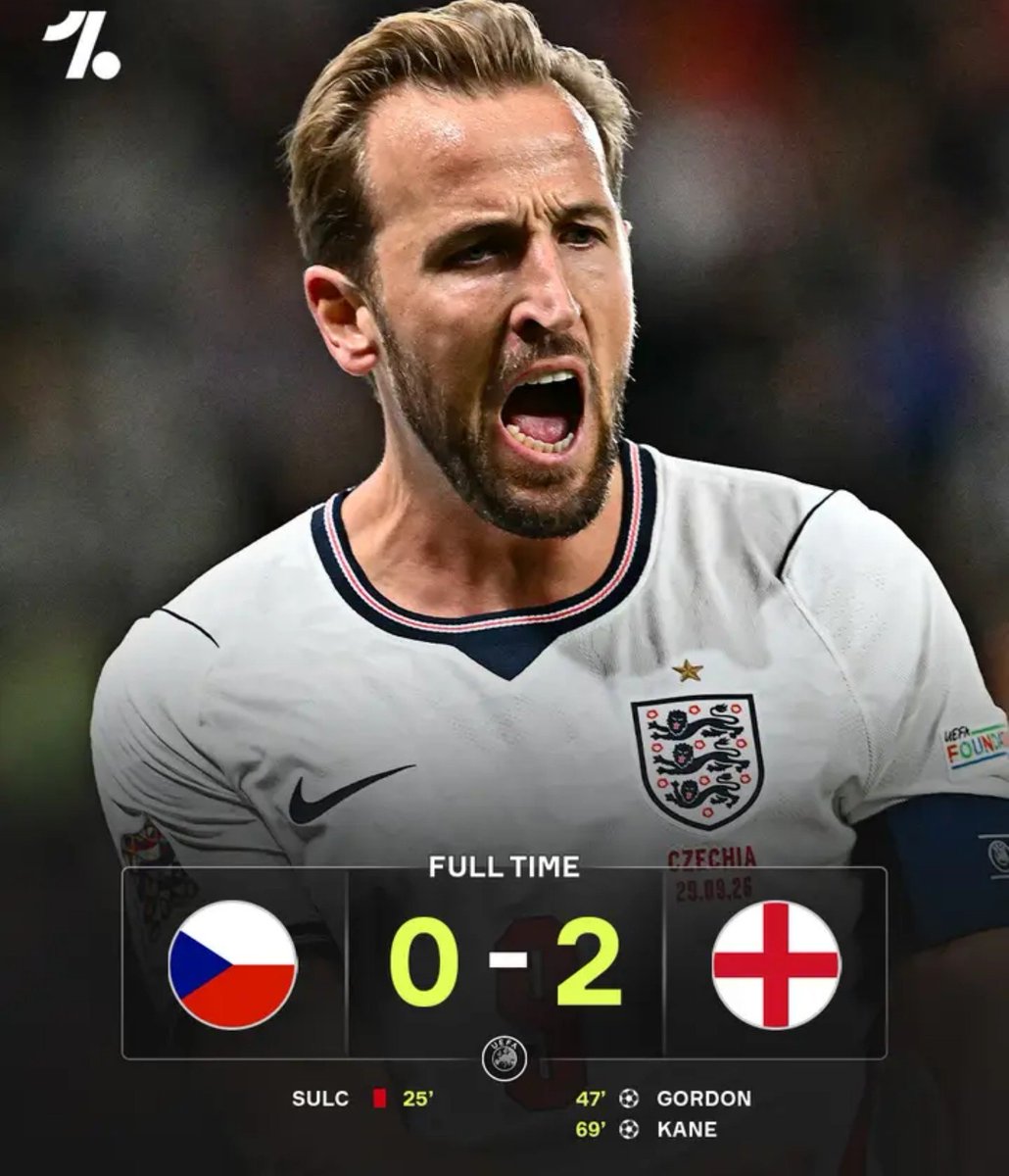 IsaacEm40761312's tweet photo. Harry KANE and Gordons on target for England 
In their 2_0 win over Ten-men Czech Republic ⚽⚽ 

While,
LAMINE YAMAL got a brace 
As SPAIN whip CROATIA 4_1⚽⚽⚽⚽ https://t.co/aDLtRS7bAS