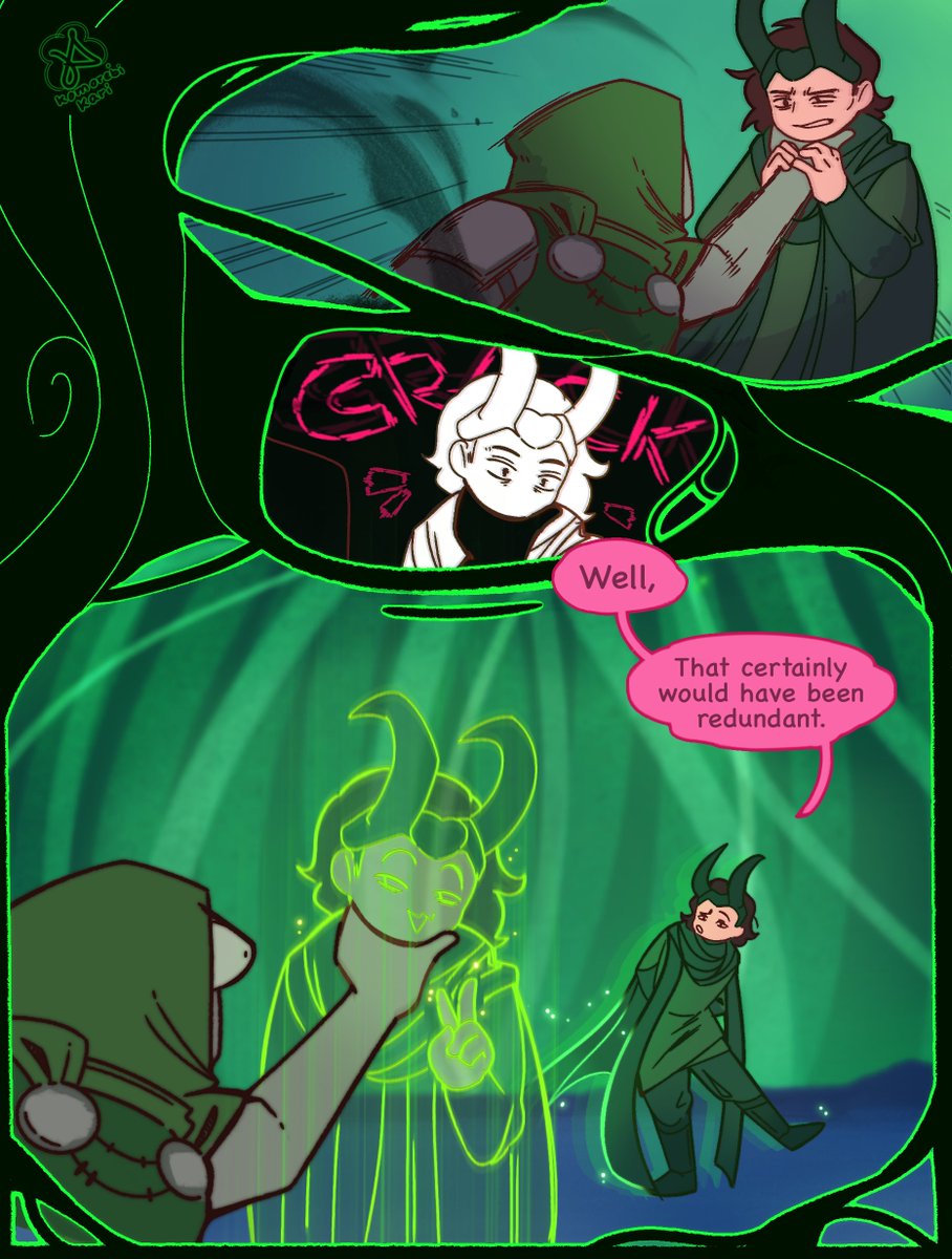 kari_komorebi's tweet photo. I #loki want him to reference that in #doomsday https://t.co/l6uloJNQdD
