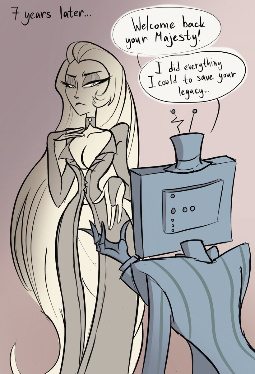 oncelerdieu's tweet photo. He will always be the one who worships, not the one who is worshipped.
#HazbinHotel #vox #lilith https://t.co/4opOt2FPHu