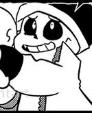 crissxcross10's tweet photo. there’s this really cute thing i noticed while looking back at the xtale comic:

lil cross’ tooth growing in! look at it wow. he is the youngest person EVER. https://t.co/7CbRfaYsuz