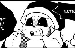 crissxcross10's tweet photo. there’s this really cute thing i noticed while looking back at the xtale comic:

lil cross’ tooth growing in! look at it wow. he is the youngest person EVER. https://t.co/7CbRfaYsuz