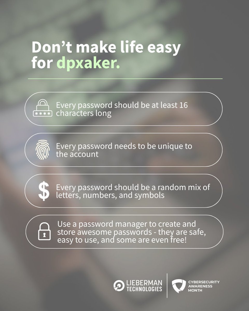 LTnow's tweet photo. It’s Cybersecurity Awareness Month! Throughout October, we’re taking a closer look at the cybercriminals and threats businesses face, along with ways you can stay one step ahead.

#Cybersecurity #LTnow https://t.co/ObobQvwrMx