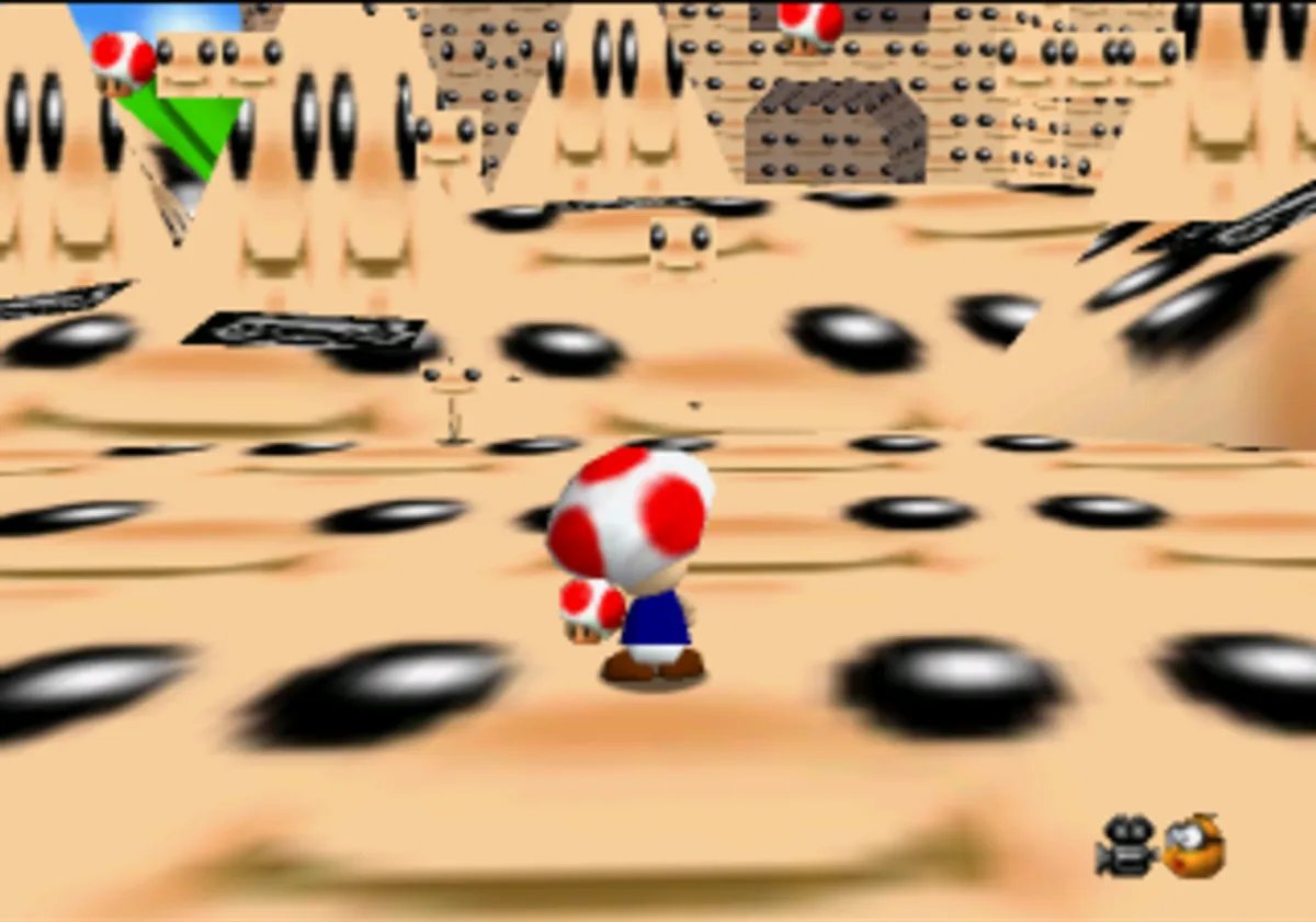 FerranArevalo's tweet photo. @MiaMikhailART KEKWWA imagine something like this Mario 64 romhack but with everything beinng a furby face HAHAHAHA https://t.co/H6iqXUslSO
