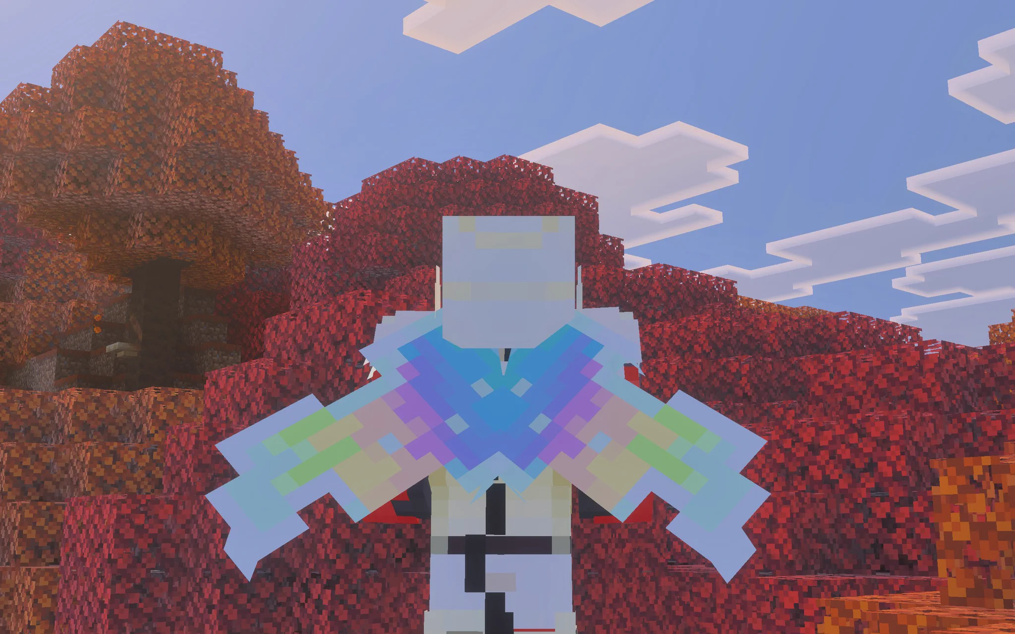 Shubb on X: "I got the new Aurora cape! If you want it, too, watch ...