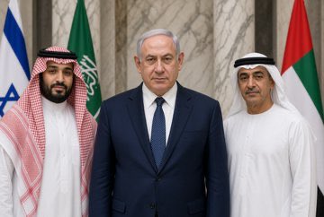 husseinhazeb's tweet photo. الإمارات، إسرائيل، السعودية، الولايات المتحدة، المغرب، الكويت، البحرين، ليبيا،تركيا
هولاء الذين شاركوا 
في لقاء الاعراب بالمجرم الكذاب 
النتن ياهو في ابوظبي!؟
والسوال 
لصالح الفوزان والحزمي 
والقرني والسديس وامثالهم
ما حكم الإسلام في هذا اللقاء 
الذي تم والأقصى يدنس من بن غفير؟ https://t.co/i85mhU0qrz