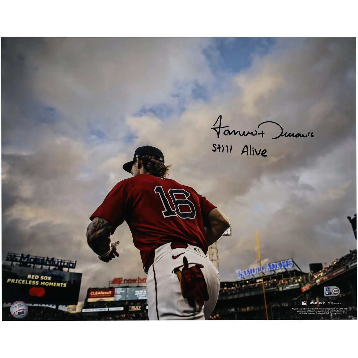Jhostynxongarci's tweet photo. During the Regular Season, Austin Riley set a franchise record in SO and was 2nd worst qualified wRC+ of any 3B behind KeBryan Hayes. None of that matters now. 

The beautiful thing about baseball? It offers redemption. 

Do your thing kid #stillalive #f***em #redsox #jarrenduran https://t.co/dxug26sWK3